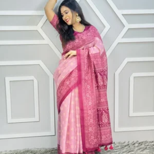 Semi Mohsin Silk Saree